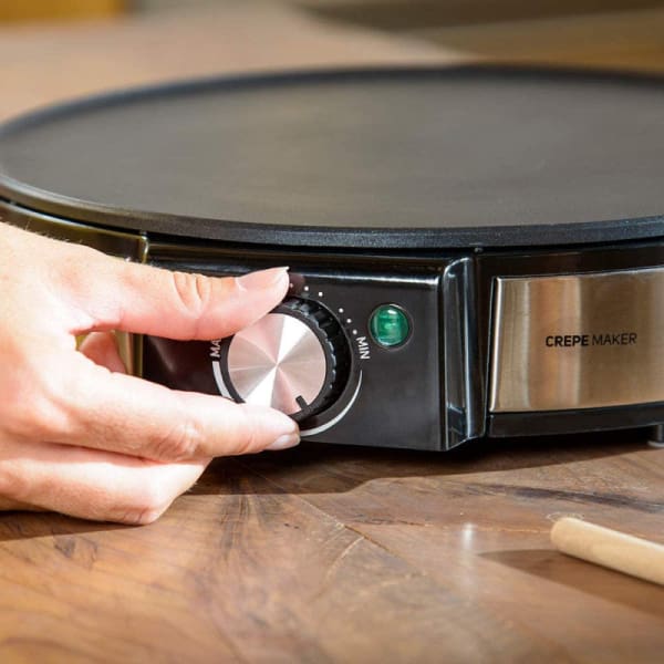 Crêpière électrique TAURUS 1200W noir (968382) Crêpière électrique TAURUS 1200W noir (968382)